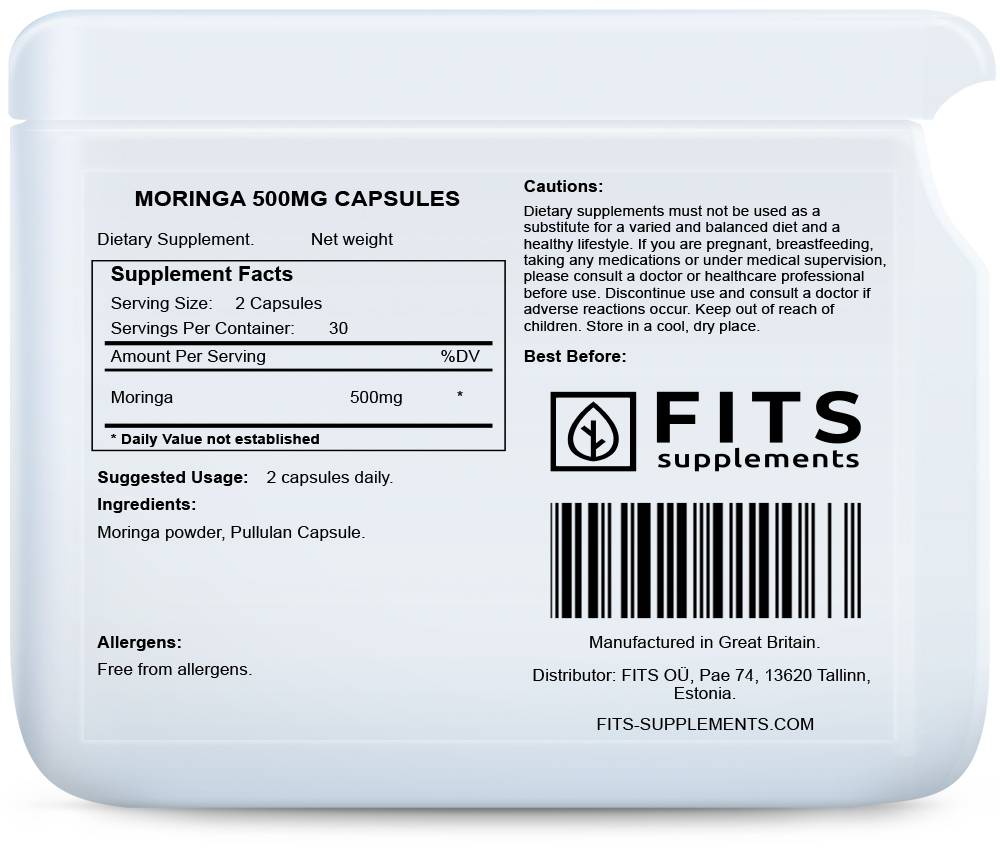 Moringa 500 mg Kapseln