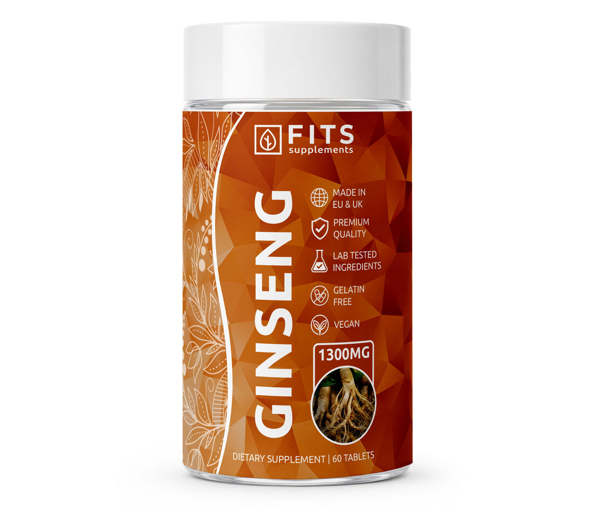 Koreanischer Ginseng 1300 mg Tabletten