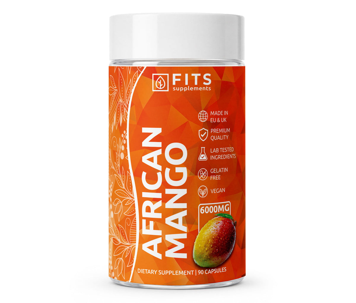 Afrikanische grüne Mango 6000mg 90 Kapseln