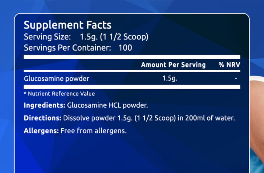 Glucosamin 150 g Pulver