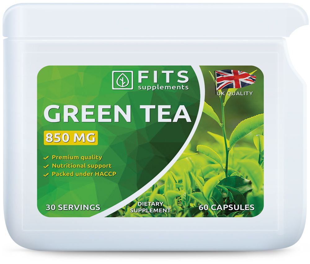 Grüner Tee 850 mg Kapseln