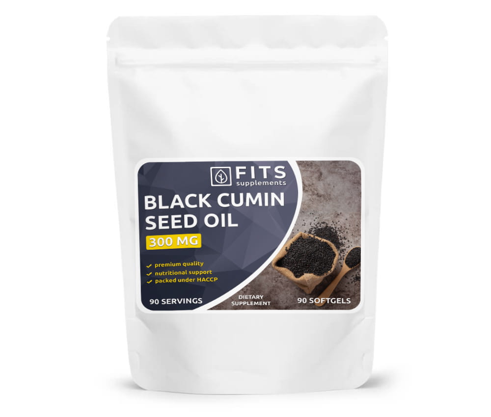 Black Cumin Oil 300mg 90 softgels