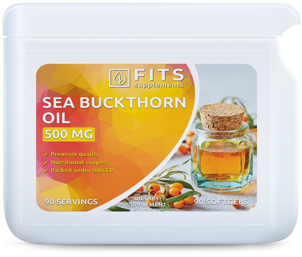 Sea Buckthorn Oil 500mg 90 Kapseln