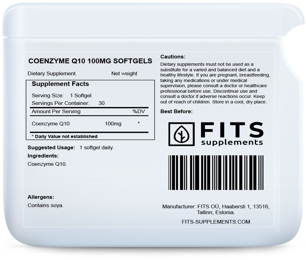 Coenzym Q10 100 mg Weichkapseln