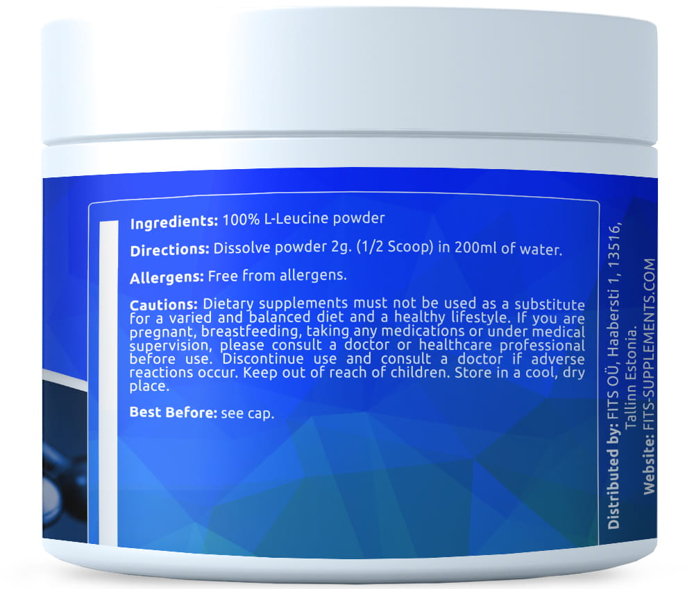 L-Leucine 200g Pulver