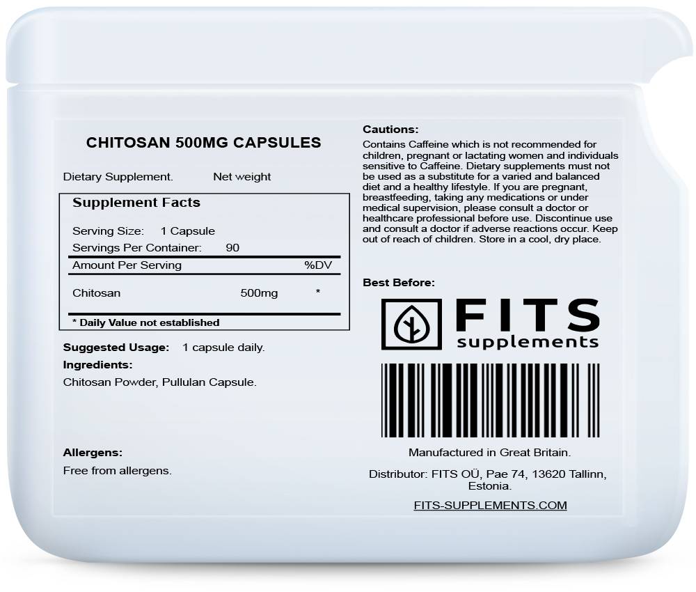 Chitosan 500 mg Kapseln