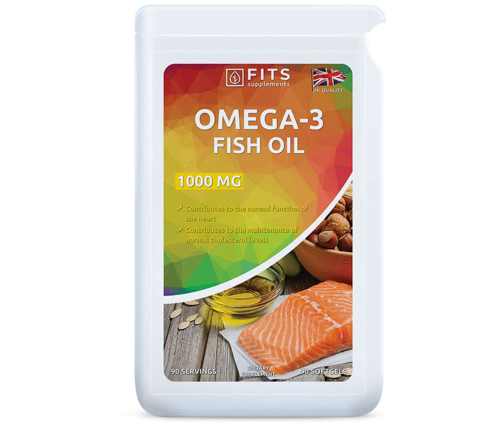 Omega-3-Fischöl 1000 mg 90 Weichkapseln