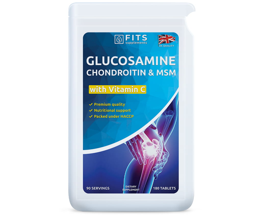 Glucosamine, Chondroitin, MSM and Vitamin C 180 Tabletten