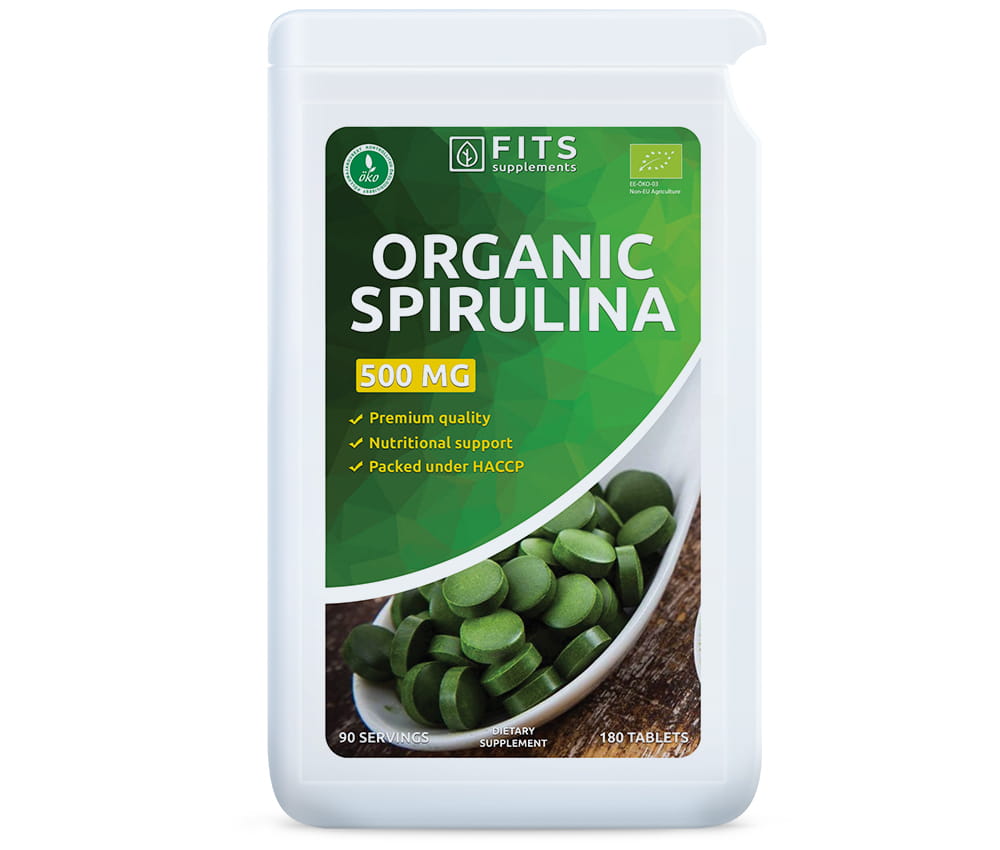 FITS Bio-Spirulina 500 mg 180 Tabletten - 1