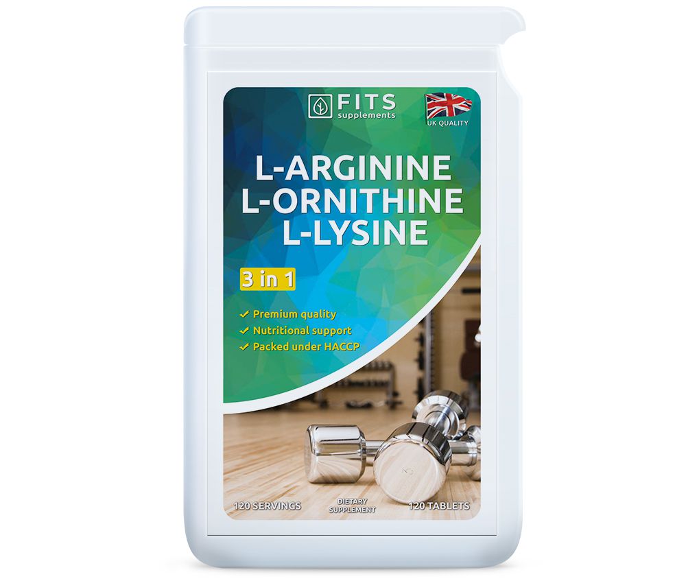 L-Arginin L-Ornithin L-Lysin 120 Kapseln
