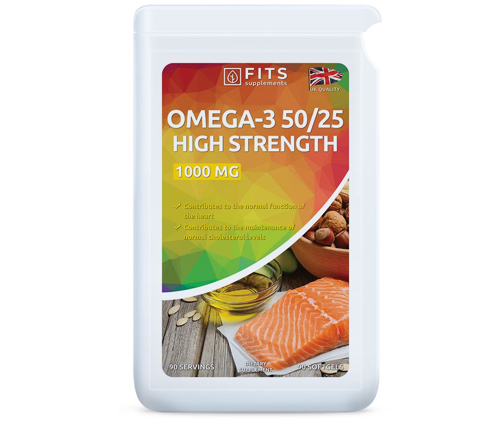 Omega-3 hochdosiertes EPA 500 mg DHA 250 mg 90 Weichkapseln