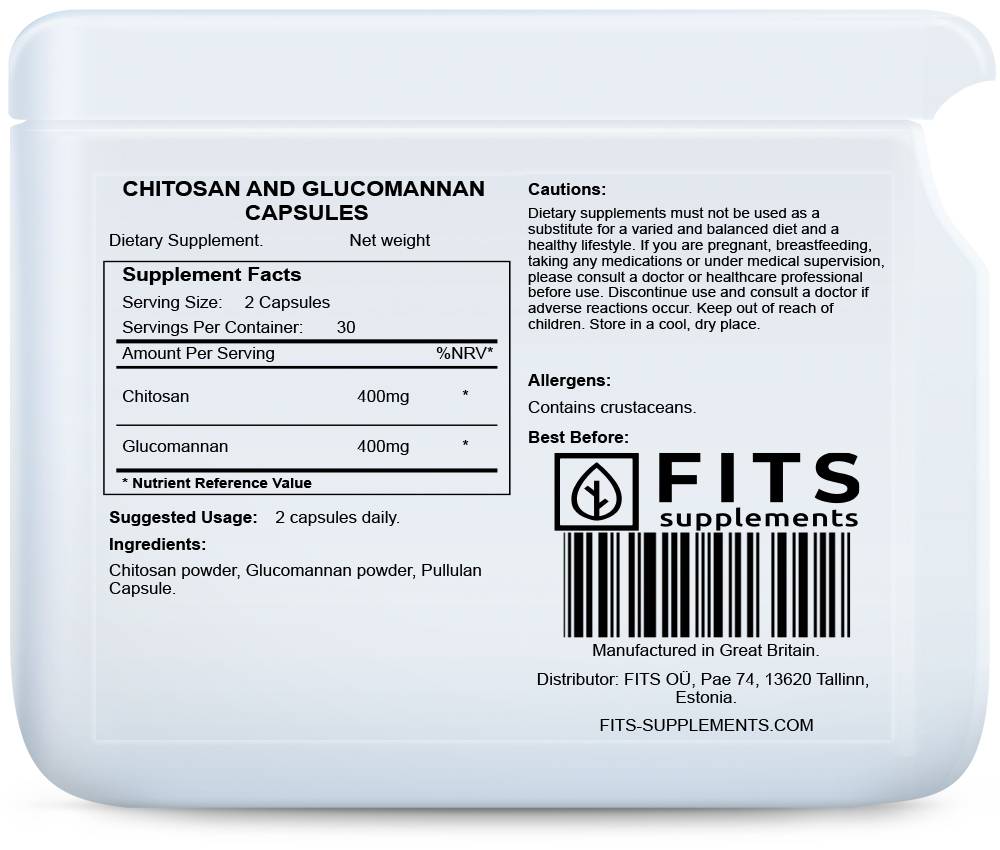 Chitosan- und Glucomannan-Kapseln