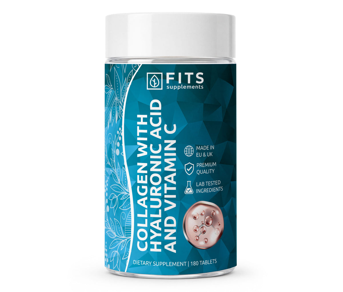 Kollagen mit Hyaluronsäure und Vitamin C 180 Tabletten