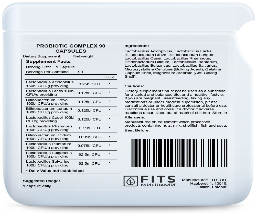 Probiotischer Komplex 90 Kapseln