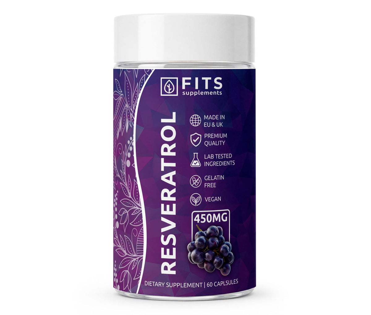 Resveratrol 450mg 60 Kapseln