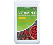 Vitamin C 1000 mg mit Hagebutte und Bioflavonoiden 90 Tabletten