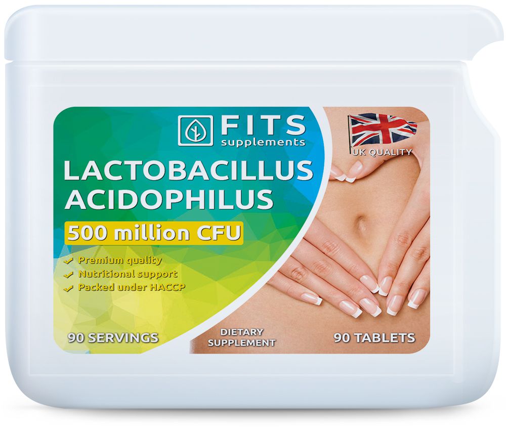 Lactobacillus Acidophilus 50 mg 90 Tabletten