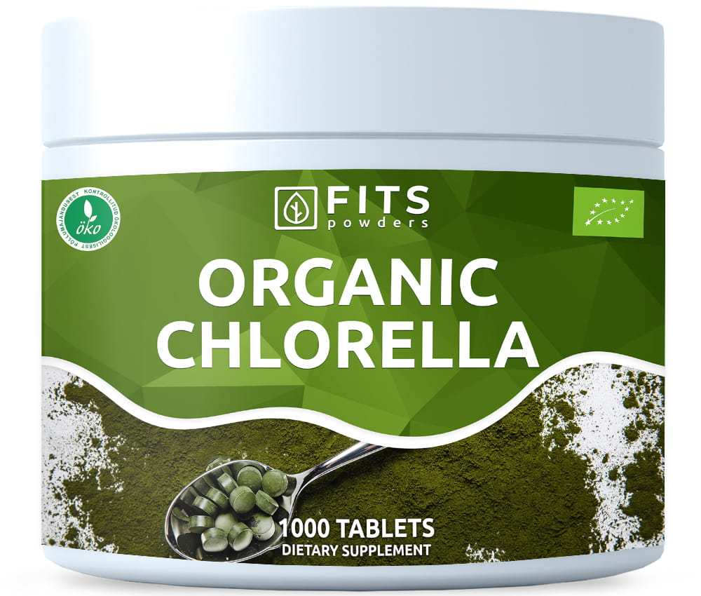 Chlorella BIO 500mg 1000 Tabletten