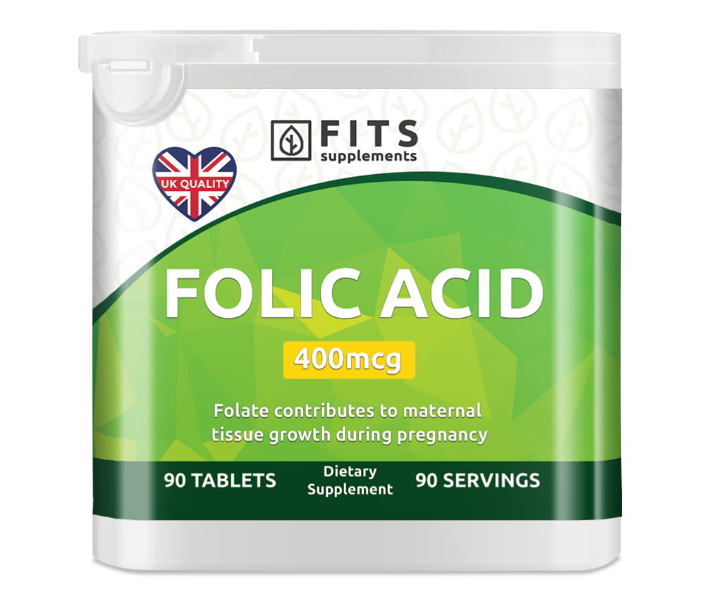 Folsäure 400 mcg 90 Tabletten