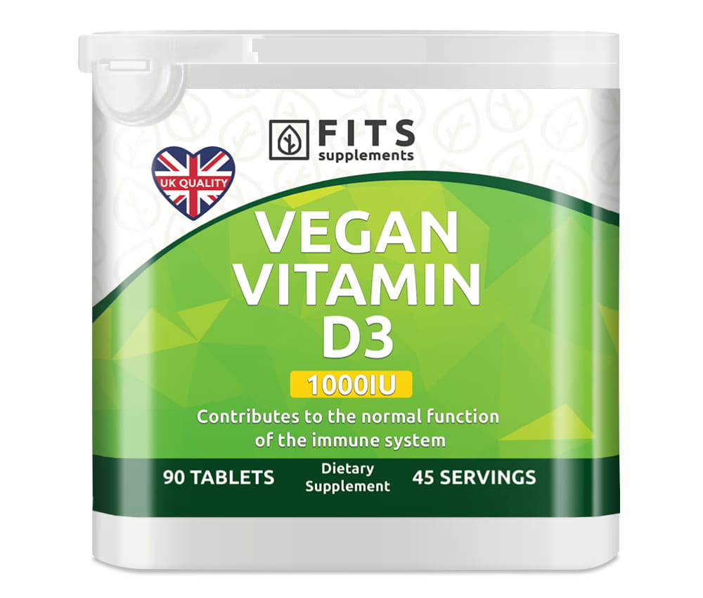 Vegane Vitamin D3 1000 IE Tabletten N90