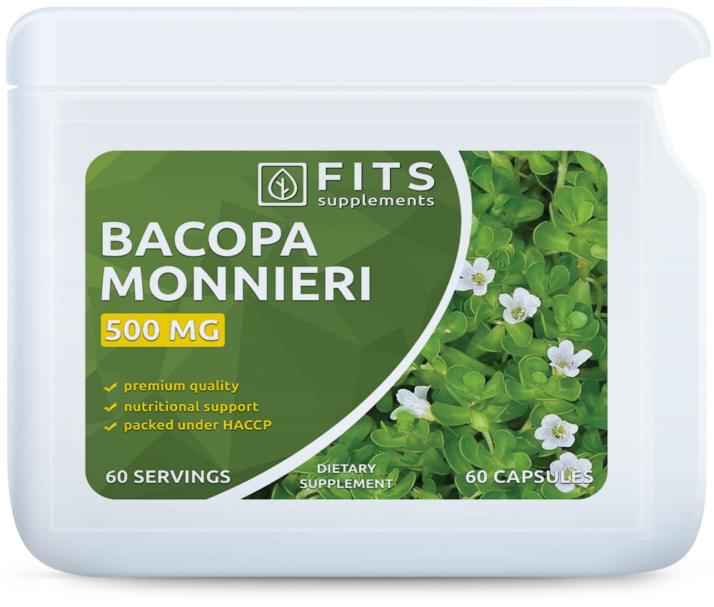 Bacopa Monnieri 500 mg Kapseln