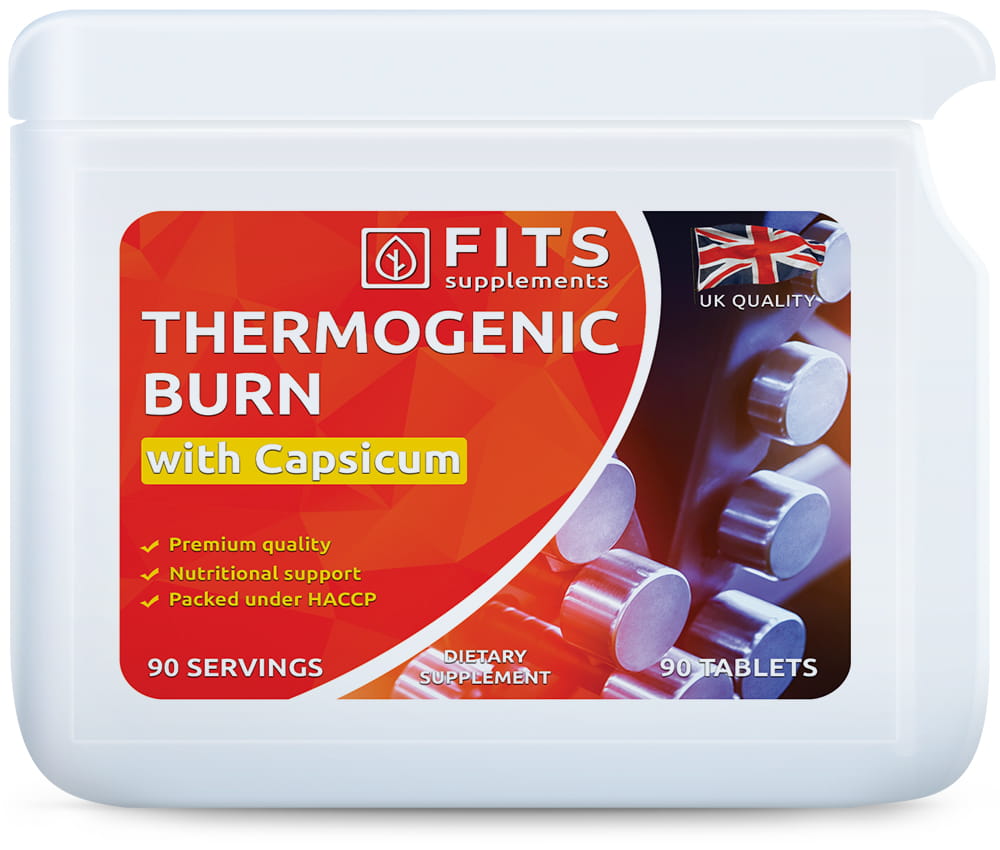 Thermogenic Burn mit Capsicum 90 Tabletten