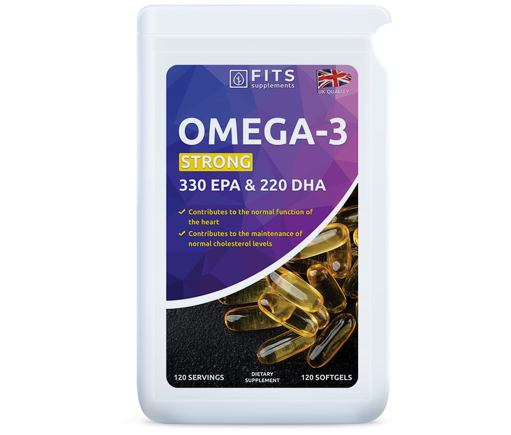 Omega-3 Strong 330 EPA und 220 DHA 120 Weichkapseln