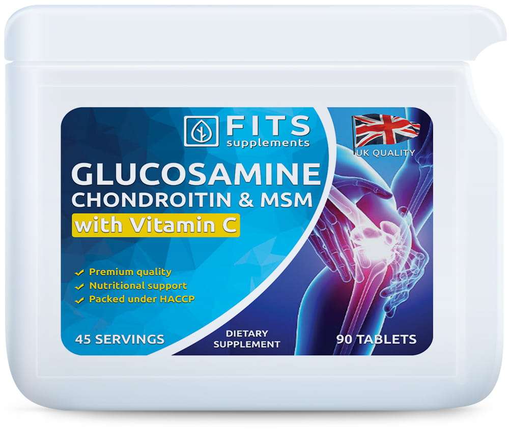 Glucosamine, Chondroitin, MSM and Vitamin C 90 Tabletten