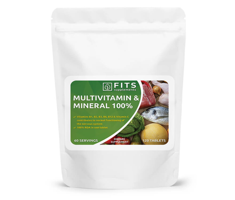 Multivitamin und Mineralien 100% 120 Tabletten