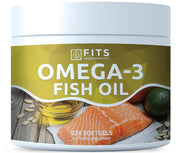 Omega-3-Fischöl 1000 mg 250 Weichkapseln