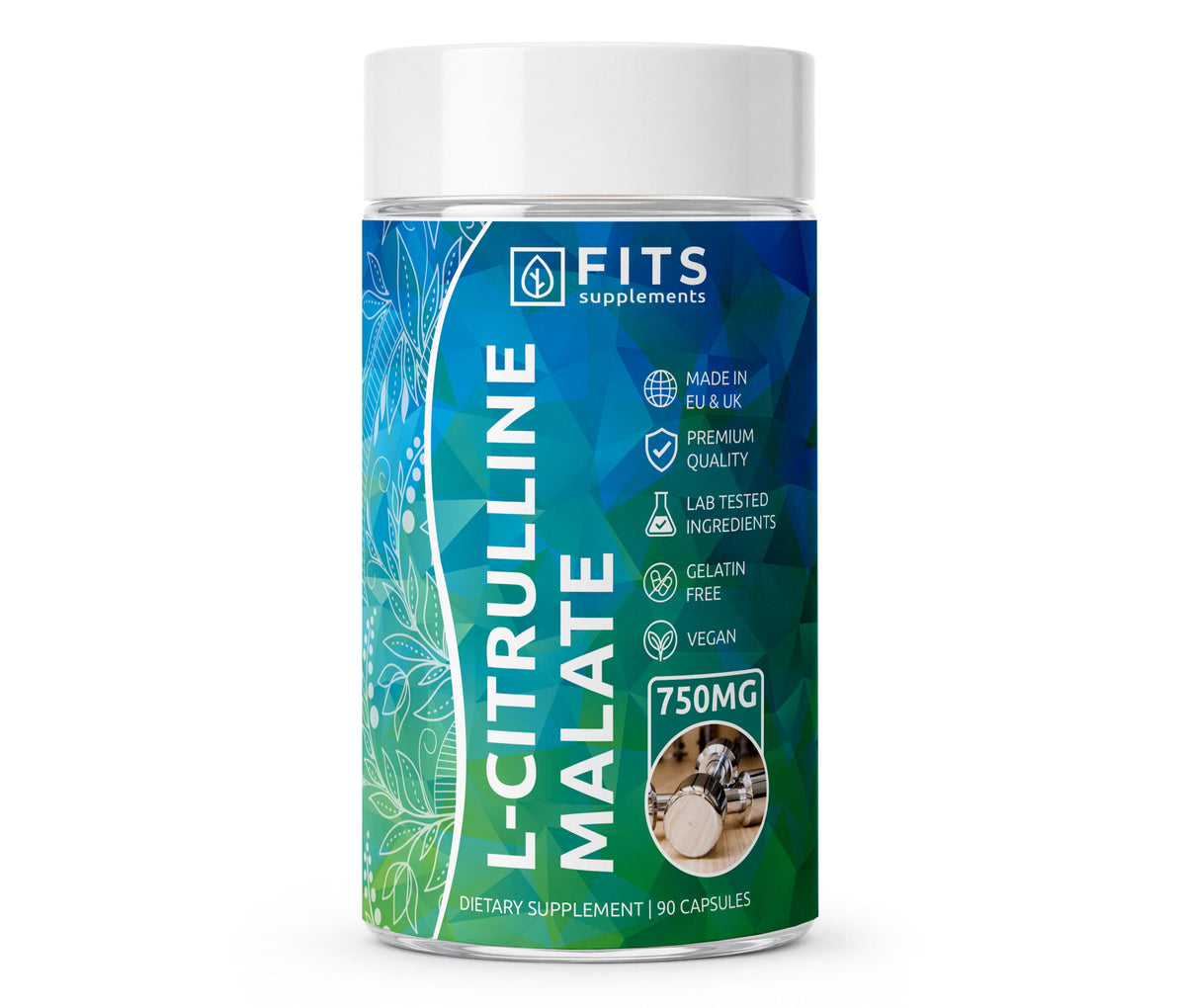 L-Citrullin Malat 750 mg 90 Kapseln