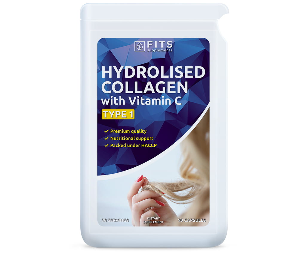 Hydrolyzed Collagen Type 1 with Vitamin C 90 Kapseln