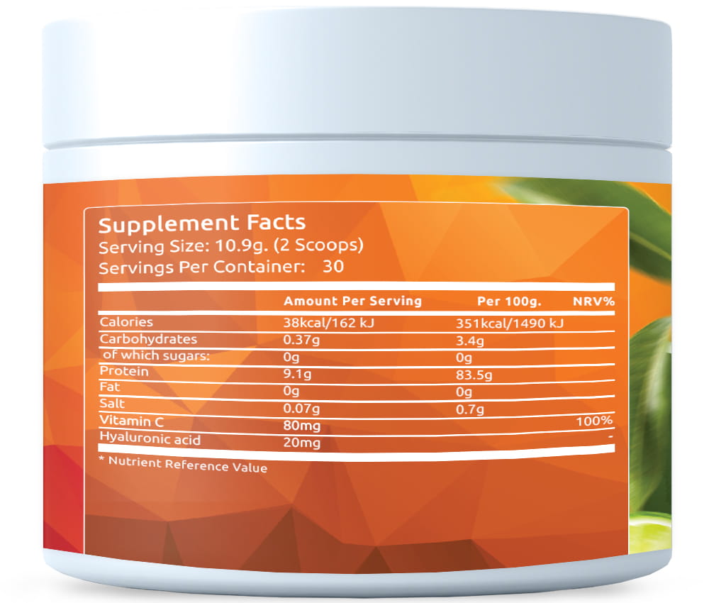 Premium-Kollagen Juicy Mango 325g Pulver