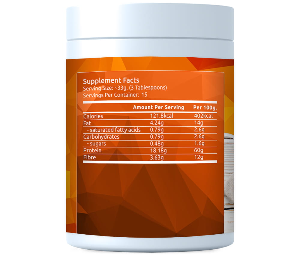 Organic Roasted Pumpkin Seed protein 500g Pulver