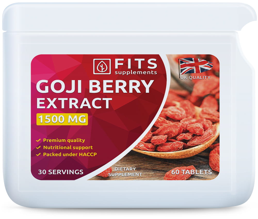 Goji-Beere 1500 mg Tabletten