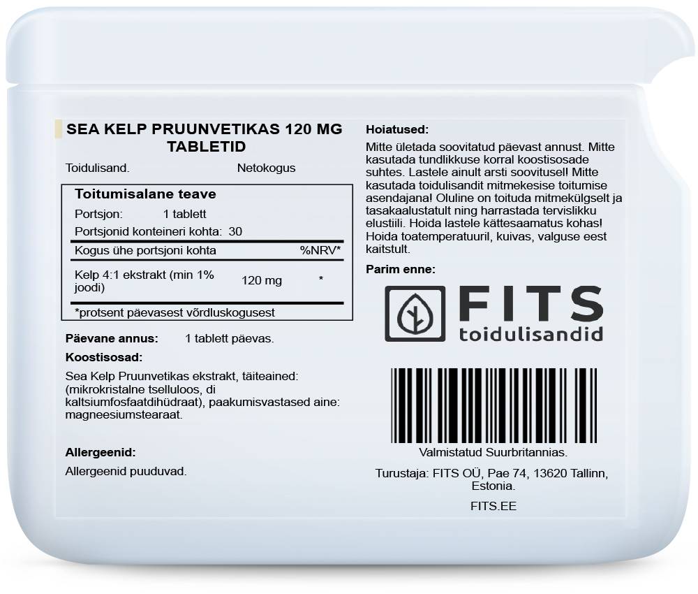 Kelp 120 mg Tabletten