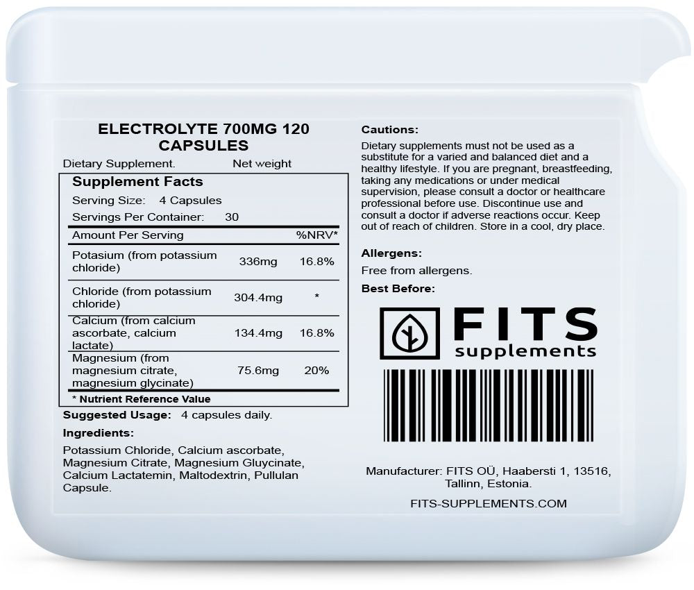Electrolyte 700mg Kapseln
