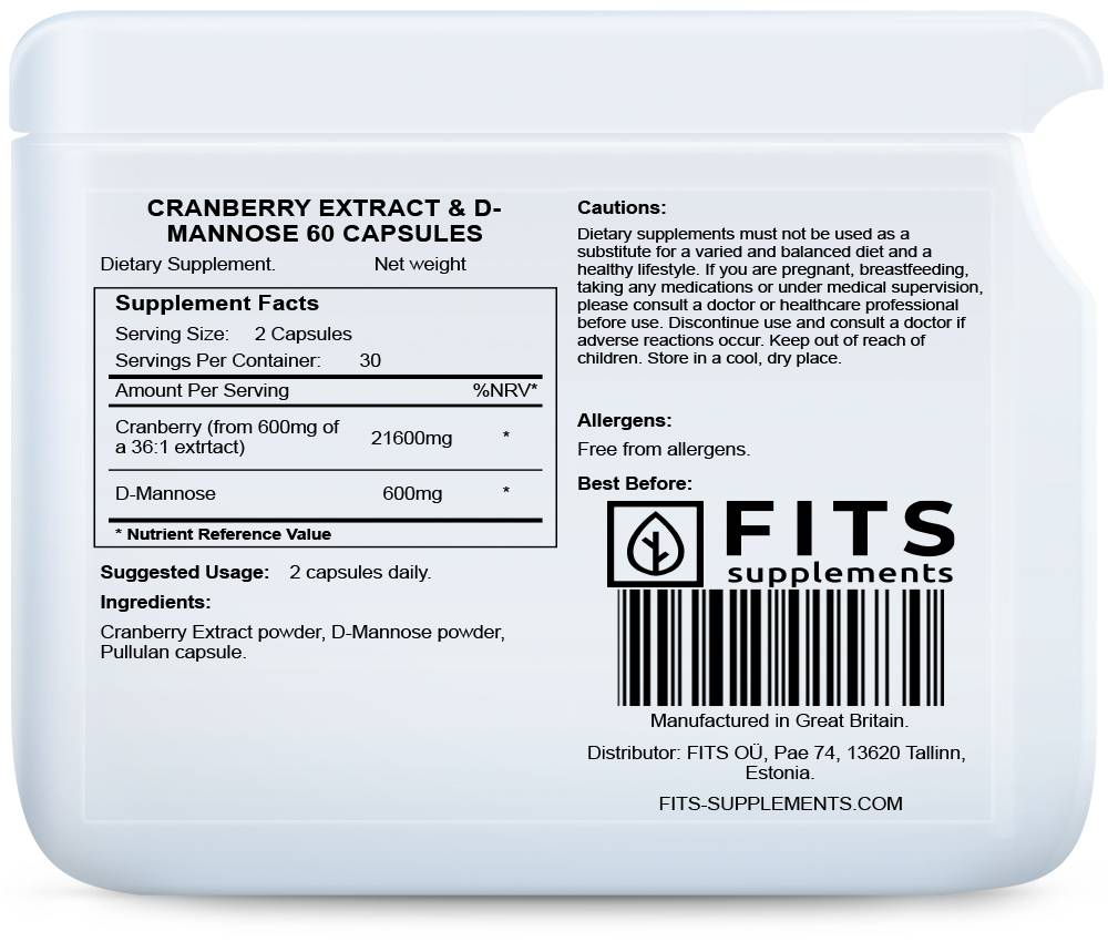 Cranberry & D-Mannose Kapseln