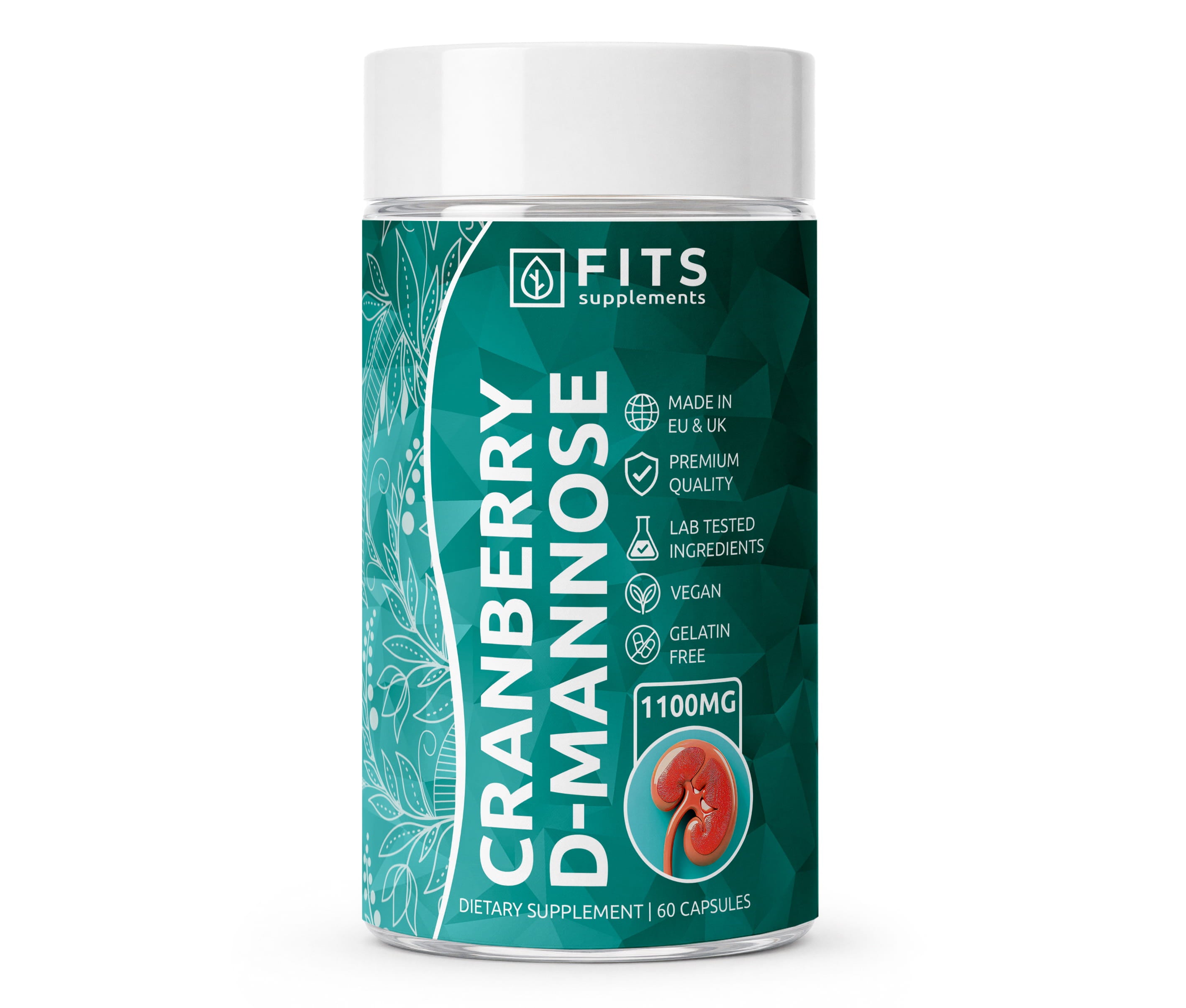 Cranberry extract & D-mannose 60 capsules