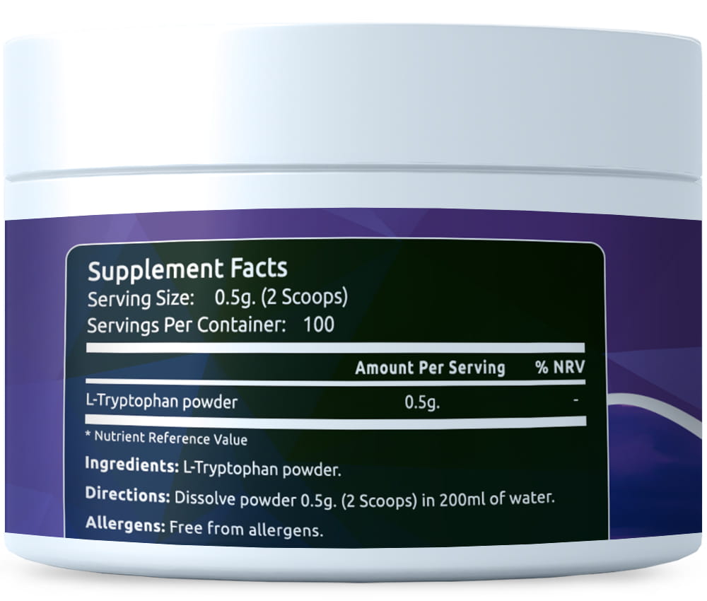 L-Tryptophan 50g Pulver