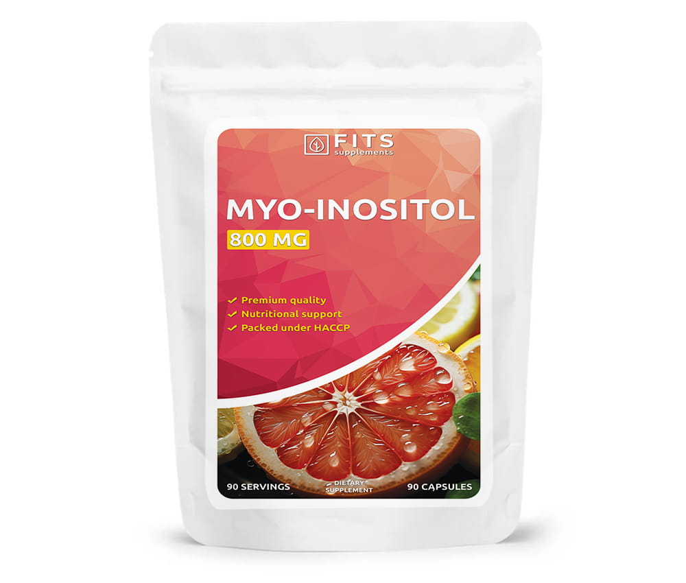 Myo inositol 800mg 90 capsules