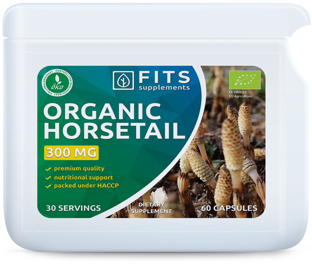 Organic Horsetail 300mg Kapseln