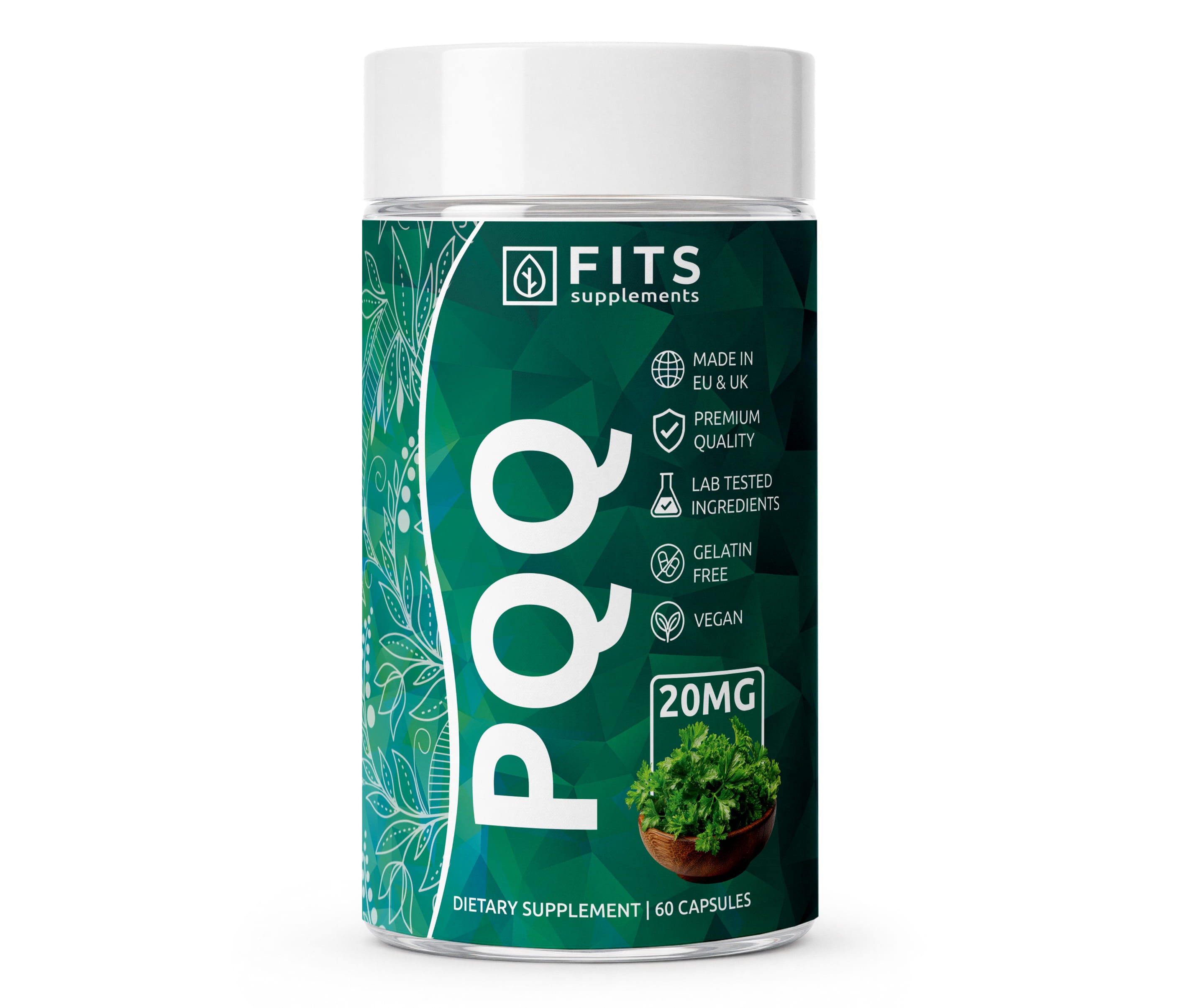 PQQ 20mg 60 capsules