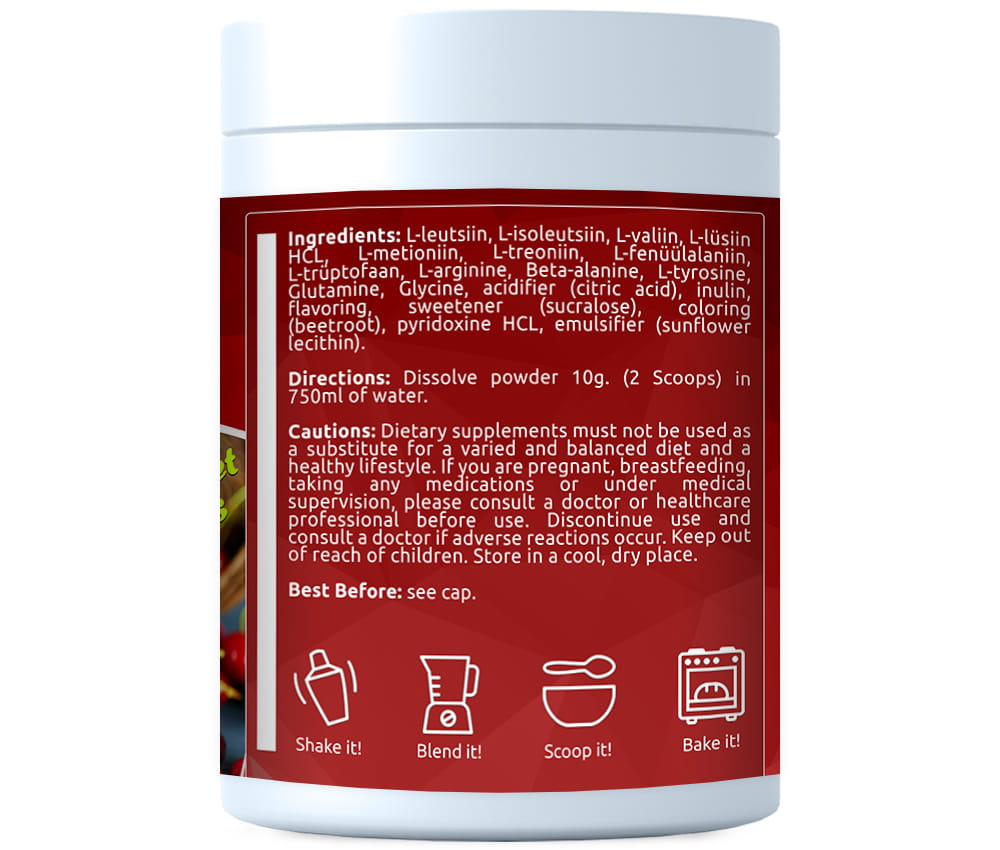 Amino PRO Complex Dark-Sweet Cherries 600g Pulver