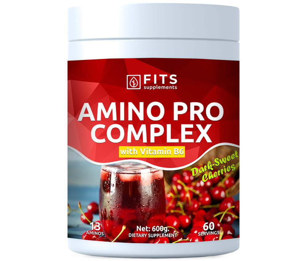 Amino PRO Complex Dark-Sweet Cherries 600g Pulver
