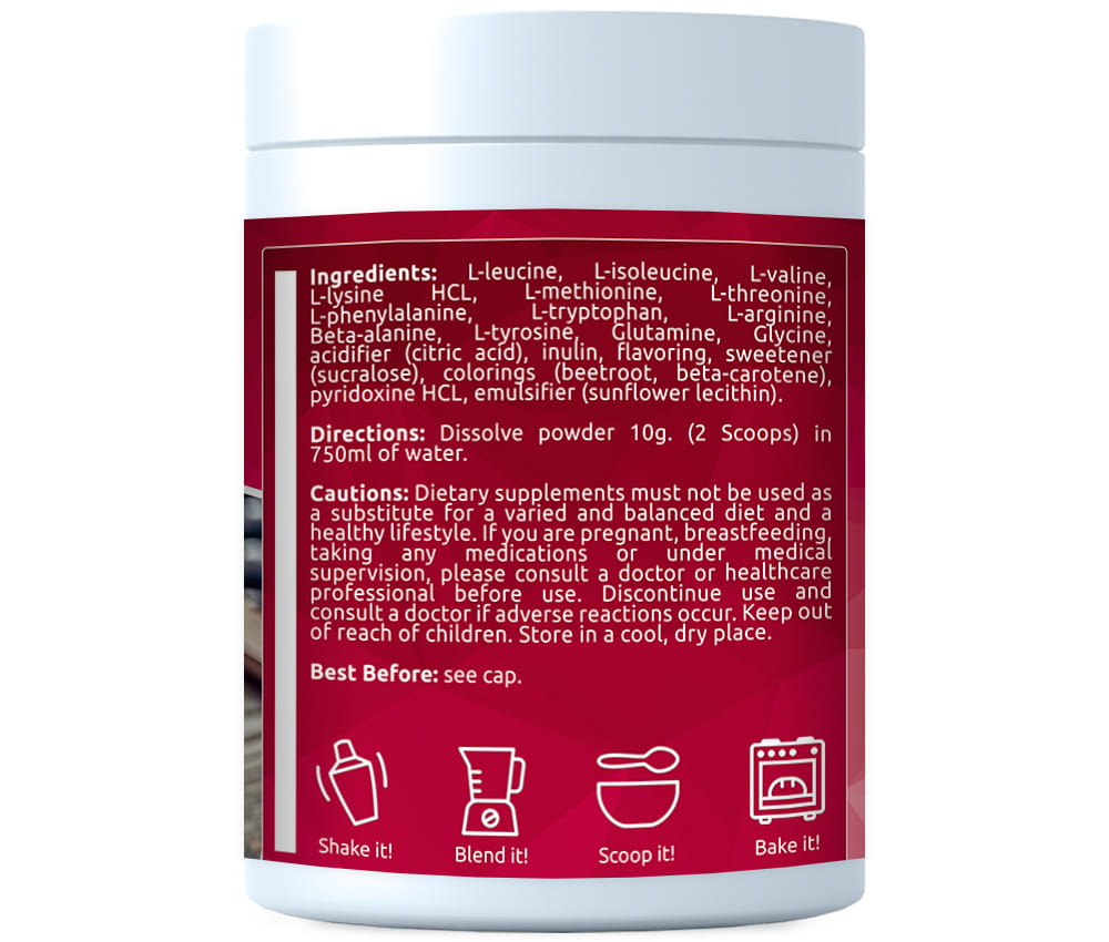 FITS Amino PRO Komplex Saftige Erdbeere 600g - 3