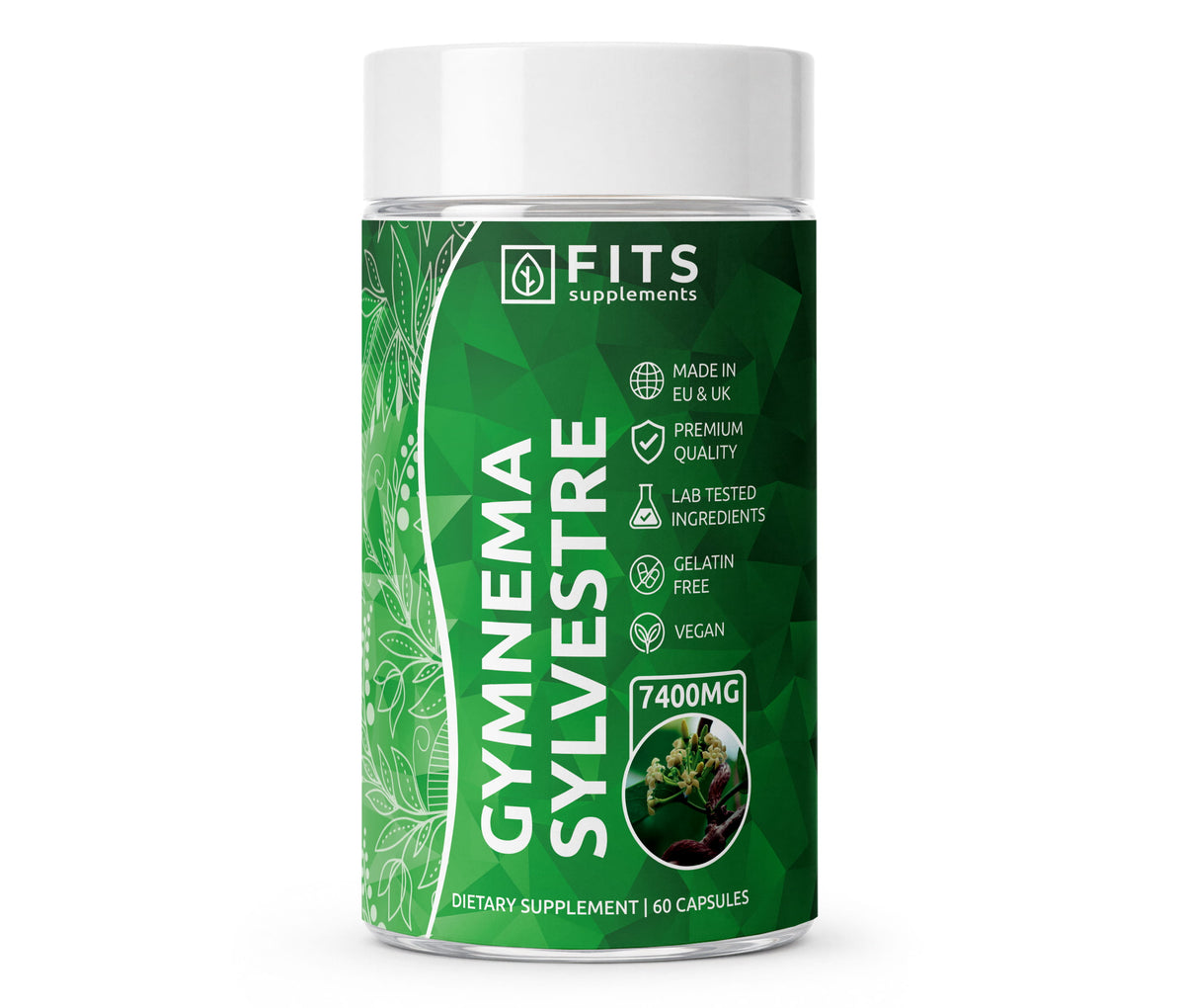 Gymnema Sylvestre Stark 7400mg 60 Kapseln