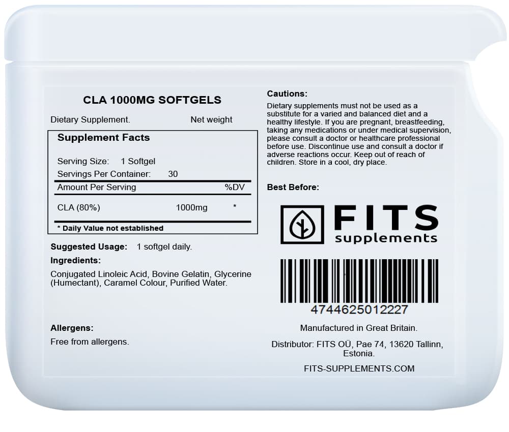 CLA 1000 mg Weichkapseln