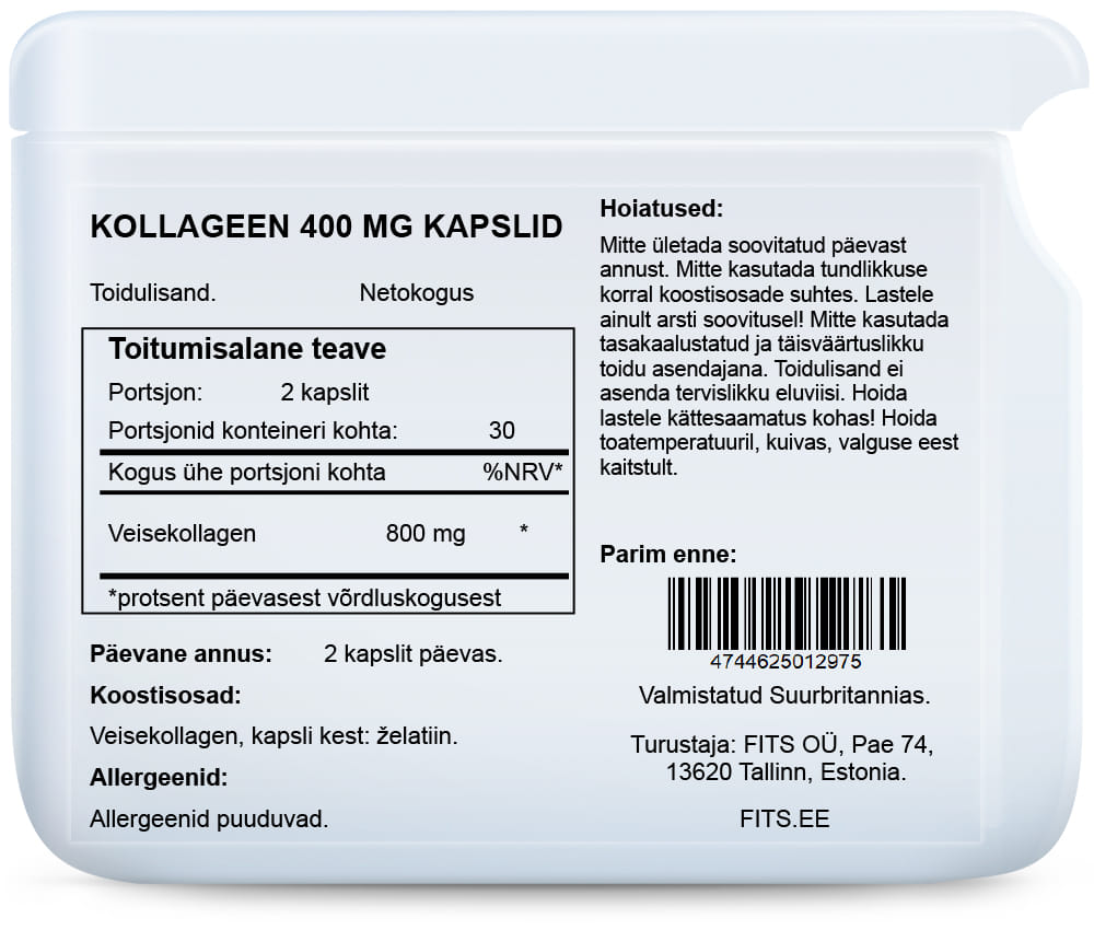 Kollagen 400 mg Kapseln