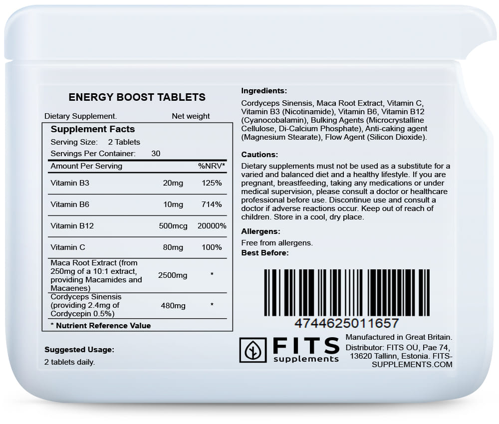 Energy-Boost-Tabletten